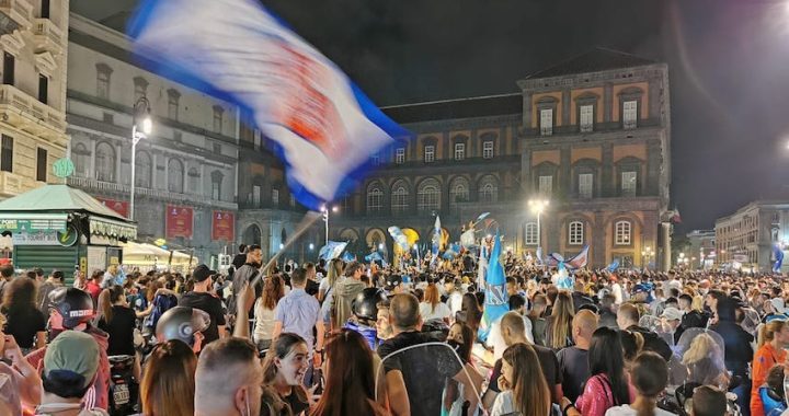 La gioia di Napoli per la Coppa Italia