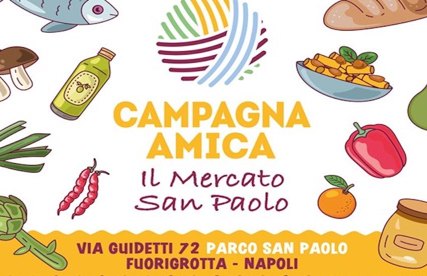 A Fuorigrotta il più grande mercato contadino del Sud