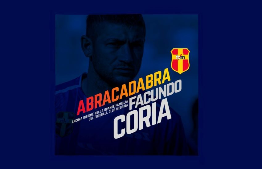 FC Messina conferma il “mago” Facundo Gabriel Coria