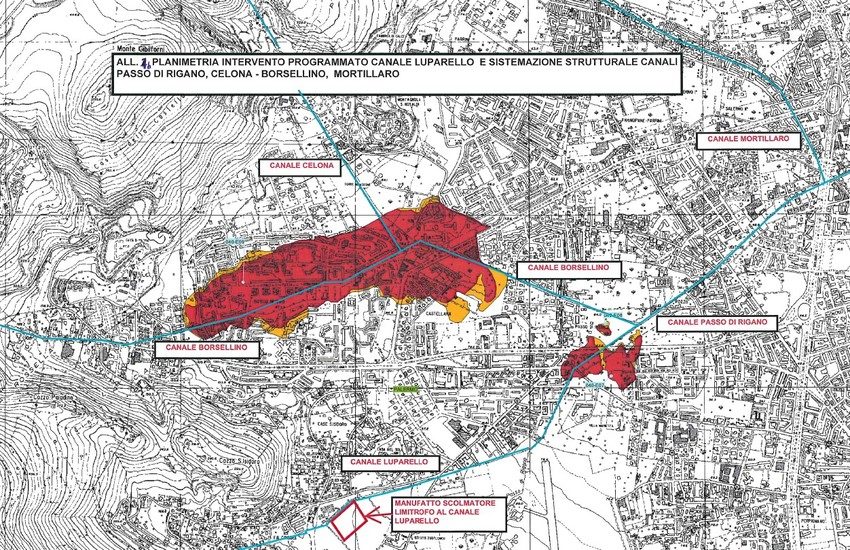 250 mila euro per il canale Passo di Rigano