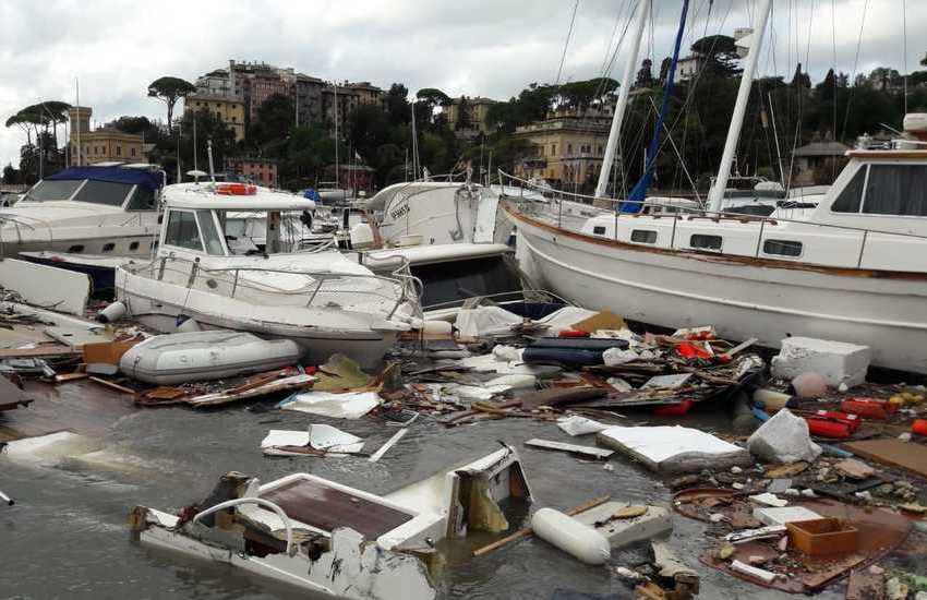 Porto di Rapallo, traffico rifiuti di lusso dopo la mareggiata: 9 arresti, confische per 3,5 milioni