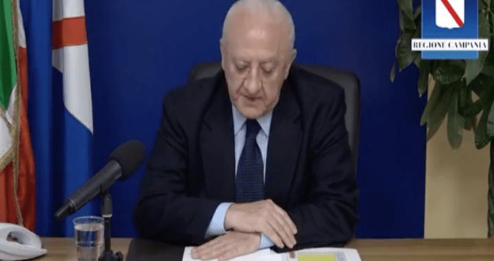 De Luca risponde a Salvini