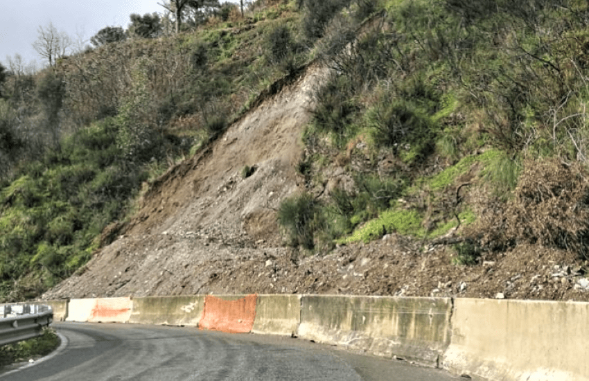 Strada San Michele – Portella Castanea, lavori e disagi