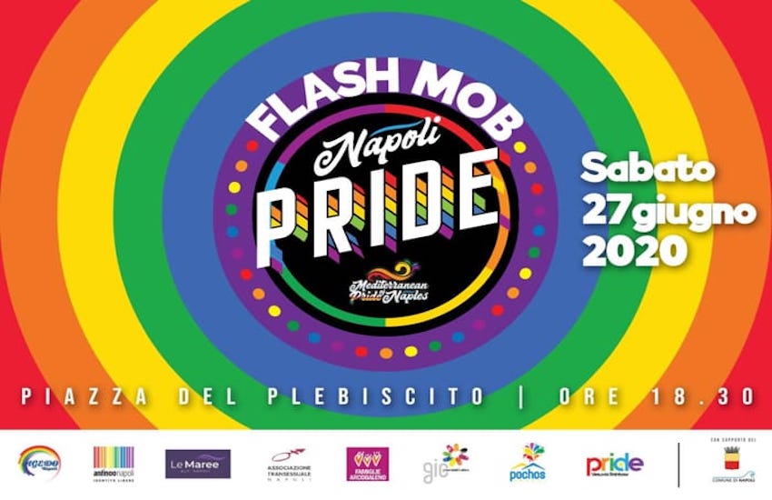 Il 27 giugno il Gay Pride a Napoli, sarà il primo evento dopo il Lockdown in Europa