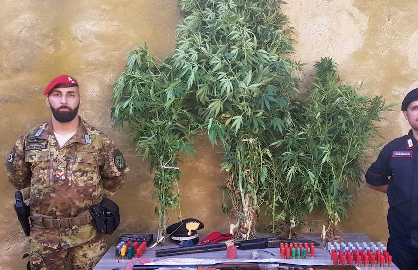 Caltagirone, nascondeva armi, esplosivo e droga nel casolare: arrestato