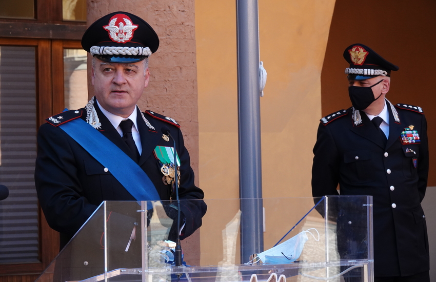 Il Generale Angrisani al comando della Legione Carabinieri Emilia-Romagna