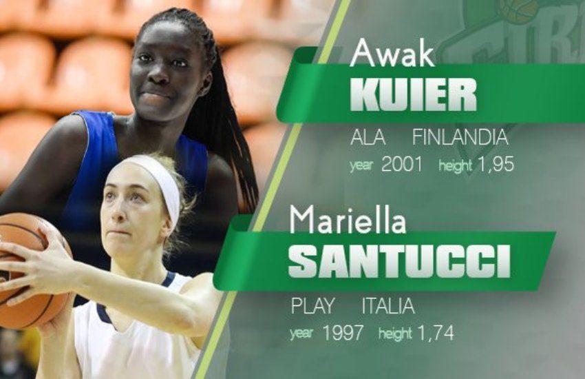 Kuier e Santucci in verde-bianco