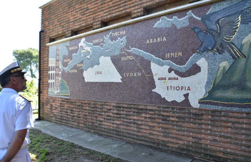 Terminato restauro dei mosaici della Scuola navale militare Morosini