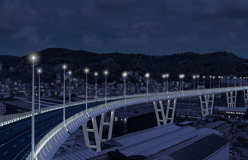 Nuovo ponte, il programma dell’inaugurazione: la prima auto sarà quella di Mattarella
