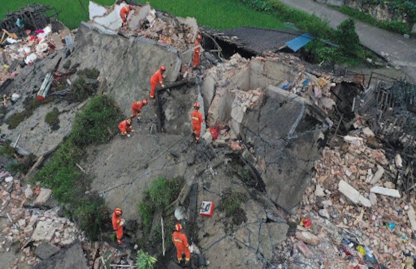 Terremoto in Cina, scossa di magnitudo 6.3
