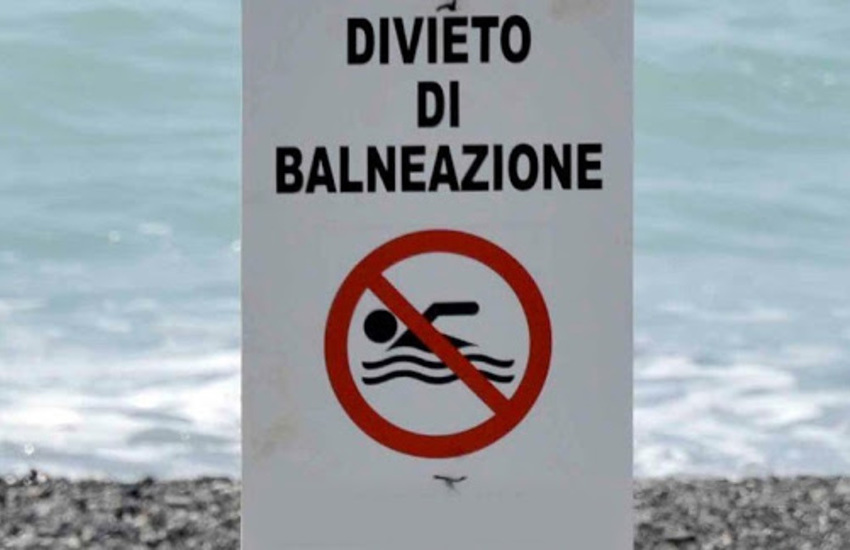 Voltri: temporaneo divieto di balneazione su due tratti di litorale