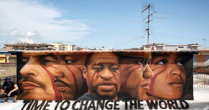 Jorit, una delle ultime opere