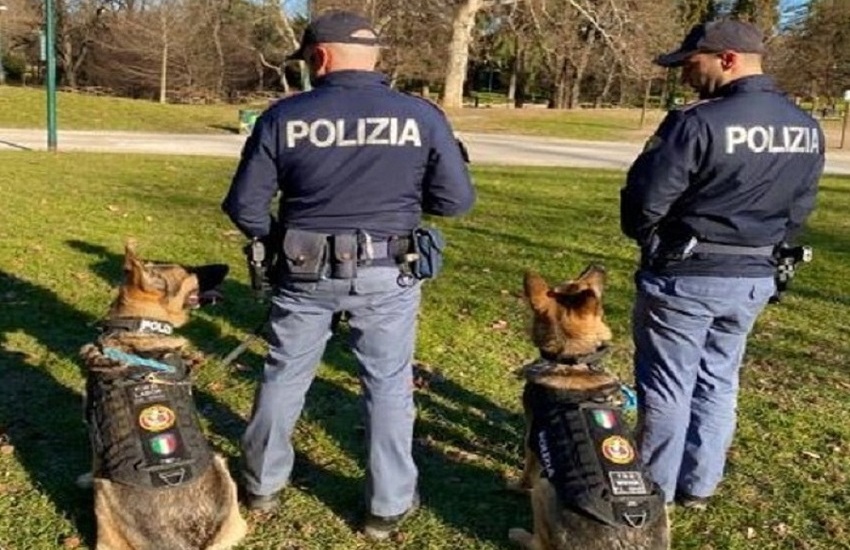 Parco Sempione, un calcio al cane poliziotto e vendita di cibo casalingo, controlli e sanzioni