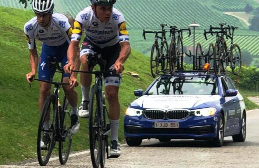 GIRO D’ITALIA: EVENEPOEL IN RICOGNIZIONE SUL MURO DI CA’ DEL POGGIO