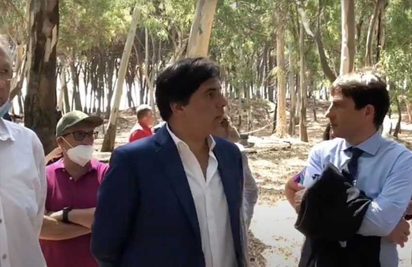 Playa, lavori in corso al boschetto: il 31 luglio riaprirà e diventerà «luogo di eventi per l’ambiente»