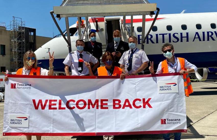 British Airways torna a volare su Peretola, in 6 anni 400mila passeggeri