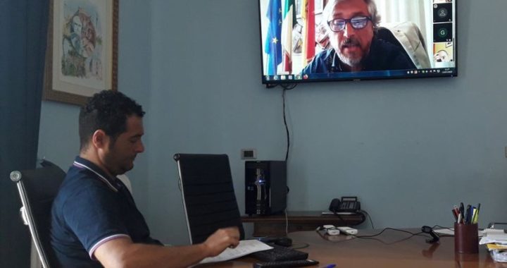 Videoconferenza dei sindaci nisseni