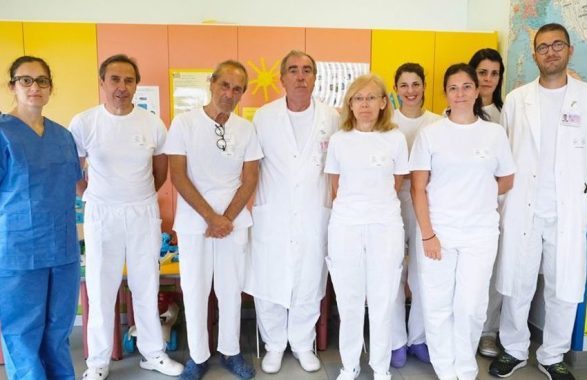 L’equipe nefrologica dell’Istituto Giannina Gaslini di Genova