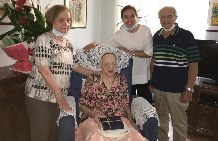 La veronese Elisa Cailotto compie 109 anni e canta Mameli