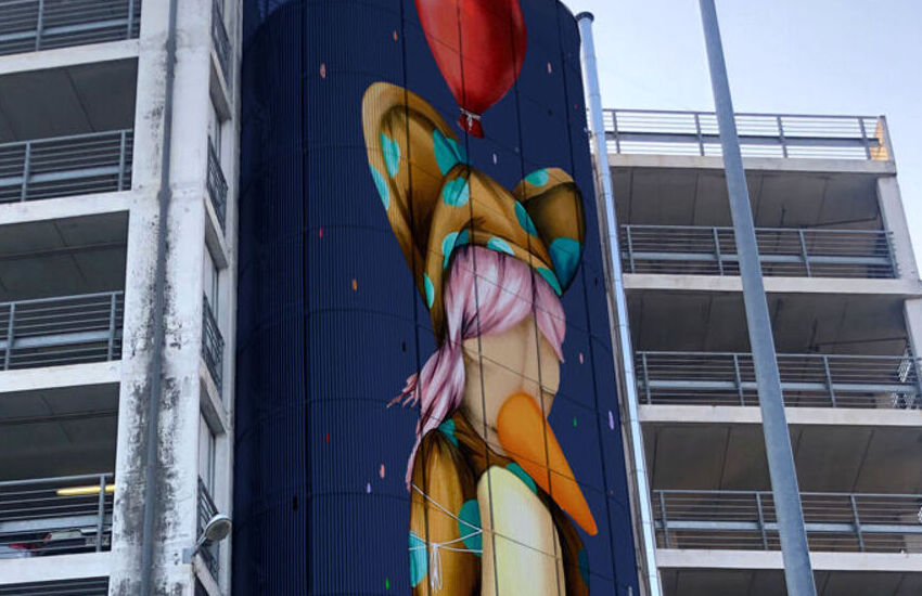Padova, Tony Gallo realizza il murales più alto della città grazie ad un crowfunding di 5.500 euro