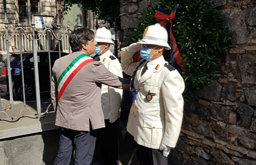 Il sindaco Pogliese ricorda le vittime dei bombardamenti del luglio 1943