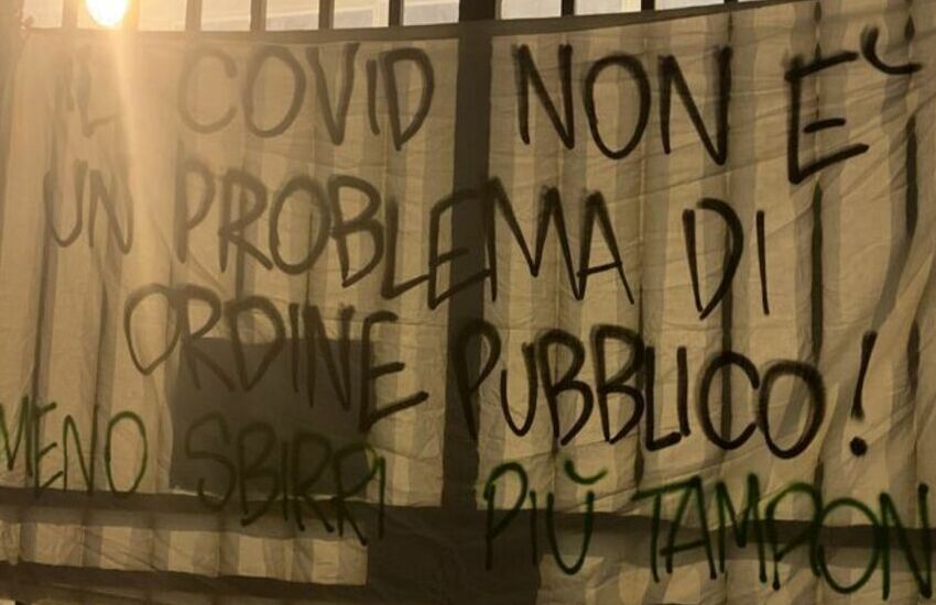 Padova, arriva lo striscione contro il proibizionismo comunale anti-Covid 19: nessun sgombero previsto