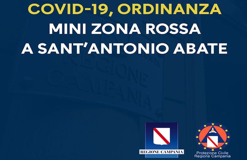 Mini zona rossa per il caso Sonrisa a S. Antonio Abate, venti nuovi casi