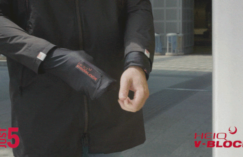 Presentata Just5, la giacca autoigienizzante che distrugge il Covid-19 in 5 minuti