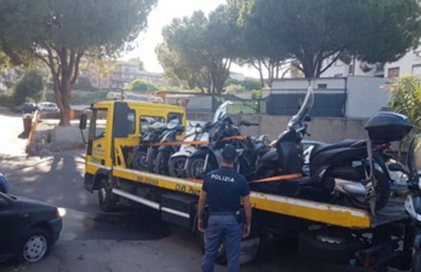 Librino, rinvenuto magazzino di merce rubata