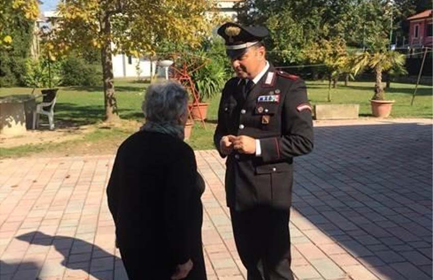 Carabinieri: attenti ai furti con la “tecnica dell’abbraccio” e truffe agli anziani