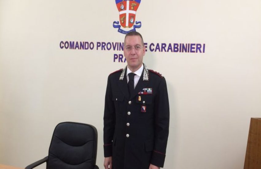 Francesco Zamponi  il nuovo comandante provinciale dell’Arma di Prato : “Droga  e  furti i principali reati”