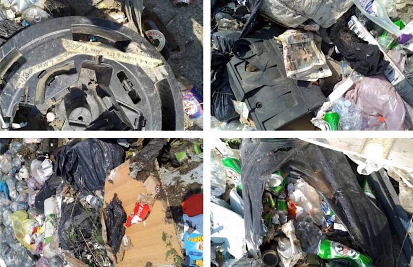 Fidenza, rabbia Massari –  “250 kg di rifiuti abbandonati”