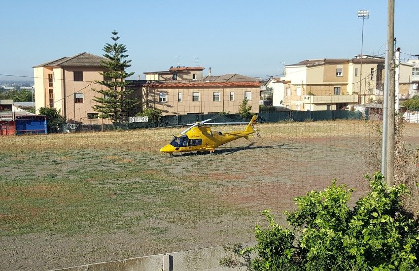 Malore sul treno, a Sezze Scalo arriva l’eliambulanza