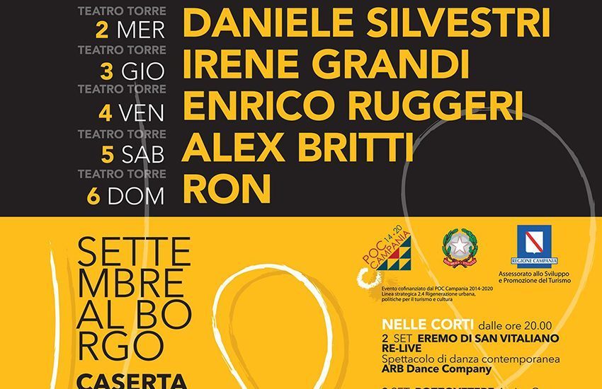 Settembre al Borgo 2020: oggi è già domani. Tra sanificazioni e grandi spettacoli