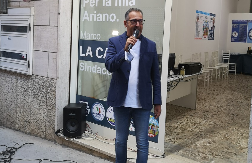 Ariano Irpino – La Carità “apre” il comitato elettorale: la città torni protagonista in Irpinia