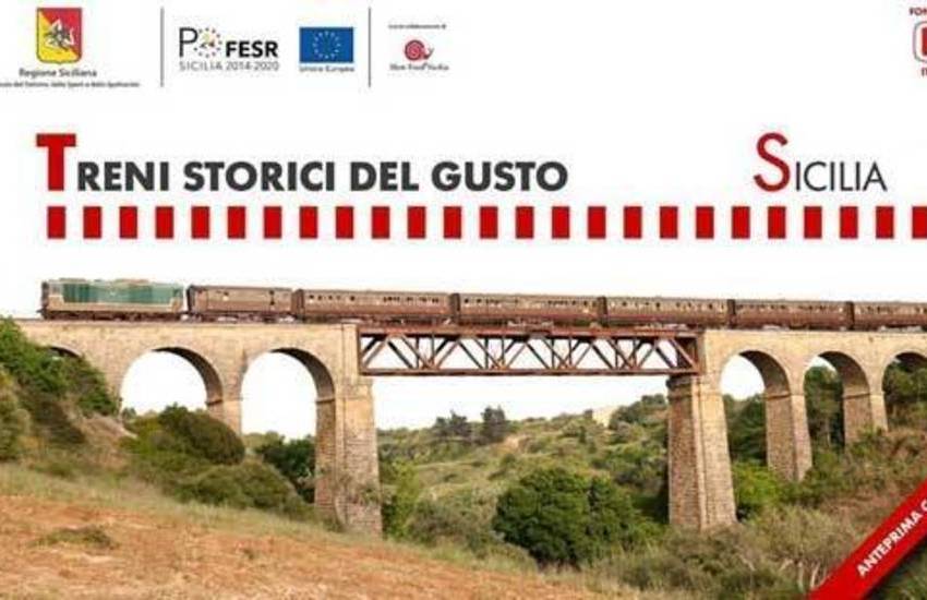 “I Treni storici del gusto Sicilia 2020”, sabato 22 agosto Caltagirone protagonista con il “Treno della Ceramica”
