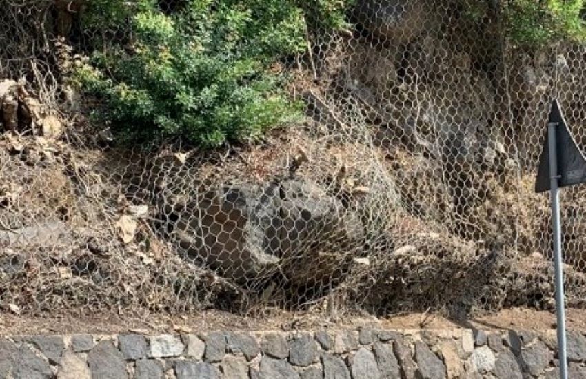Dissesto idrogeologico, a Filicudi messa in sicurezza della strada della frazione Pecorini
