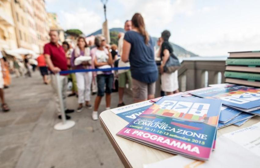 Camogli, torna il Festival della Comunicazione dal 10 al 13 settembre
