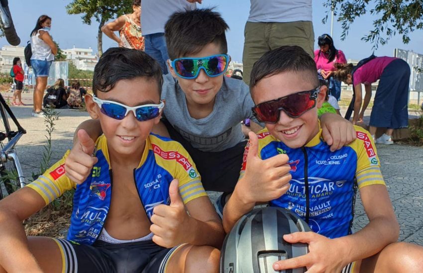 I Campioncini della ASD Multicar Amarù sul podio