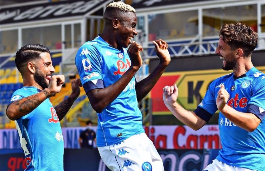 Parma-Napoli 0-2, buona la prima per Gattuso. Osimhen, che esordio