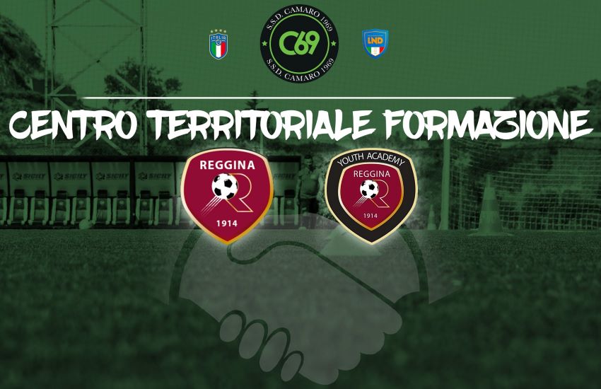Calcio, accordo SSD Camaro 1969 e Reggina 1914