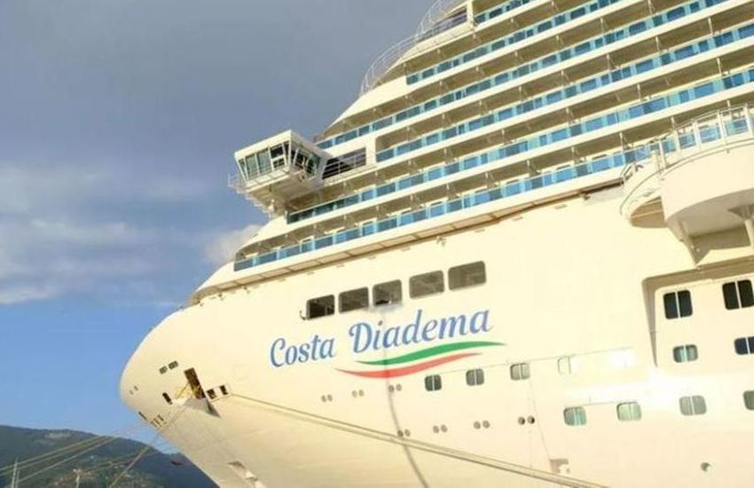 Genova, Costa Diadema: positivo un marittimo indiano