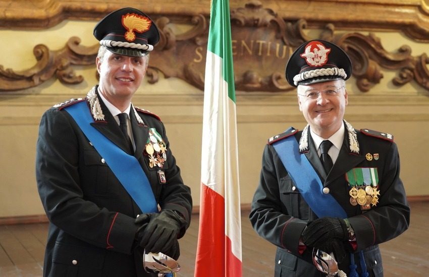 Il nuovo Capo di Stato Maggiore della Legione Carabinieri “Emilia Romagna”