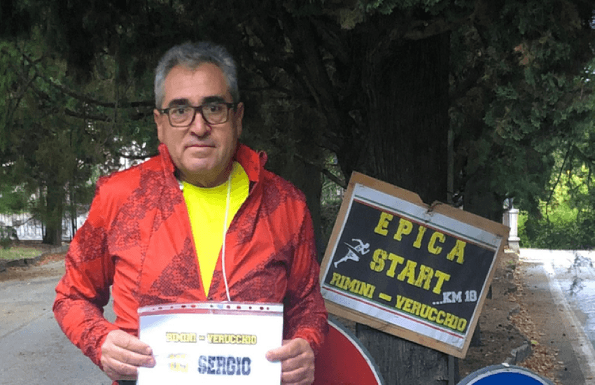 Aveva donato a marzo un rene al nipote. Ieri ha corso una maratona
