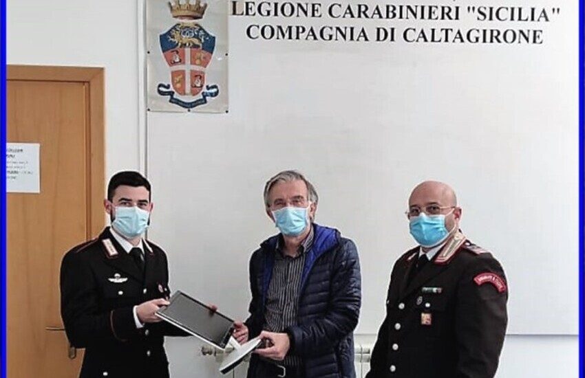 Caltagirone, furto alla scuola “Alessio Narbone”, recuperata l’intera refurtiva