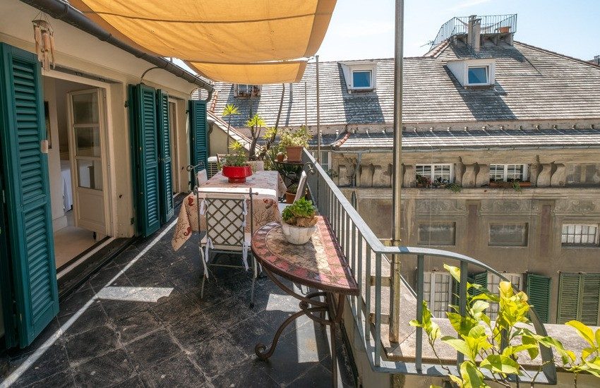 Attico Palazzo Giustiniani - terrazza