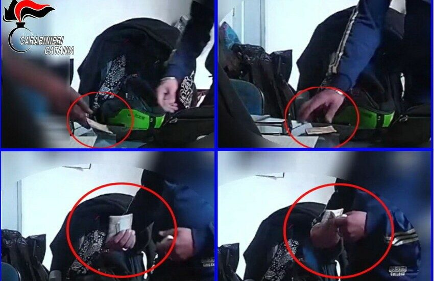 Misterbianco, denaro in cambio di “protezione”, beccati due catanesi