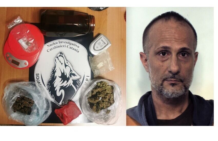 Aci Catena, i Lupi arrestano un fattorino della droga