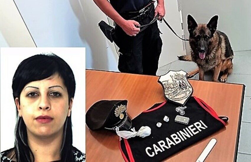Caltagirone, donna in manette; nascondeva la cocaina negli slip