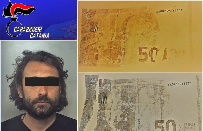 Catania, tentano di spacciare banconote false, arrestati al centro commerciale “Porte di Catania”